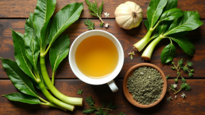 Remedio natural con agua de cebolla