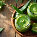 Remedio natural con aloe vera