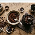Remedio natural con café molido