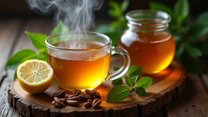 Remedio natural con canela y miel