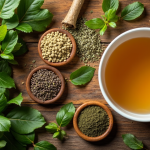 Remedio natural con cúrcuma y pimienta negra
