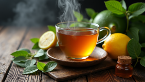 Remedio natural con hoja de guayaba