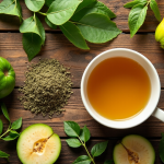 Remedio natural con hoja de guayaba