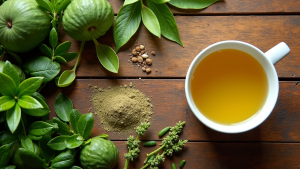 Remedio natural con jugo de nopal