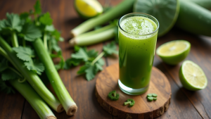 Remedio natural con jugo de nopal