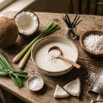 Remedio natural con leche de coco