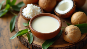 Remedio natural con leche de coco