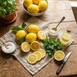 Remedio natural con limón