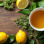 Remedio natural con limón y bicarbonato