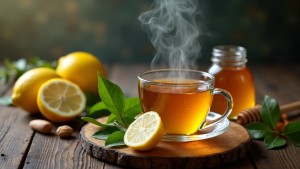 Remedio natural con limón y bicarbonato