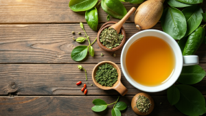 Remedio natural con miel