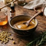 Remedio natural con miel