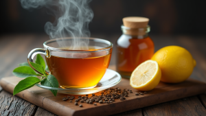Remedio natural con miel