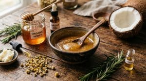 Remedio natural con miel