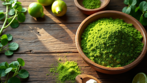 Remedio natural con moringa