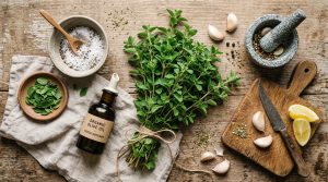 Remedio natural con orégano