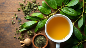 Remedio natural con té de jengibre